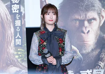小松未可子、『猿の惑星』出演に家族が大喜びも“人間役”で「心苦しかったです(笑)」