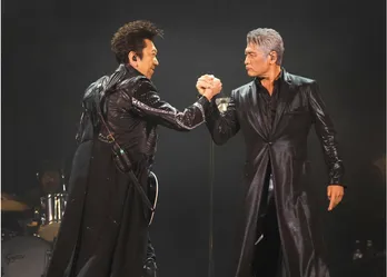 吉川晃司＆布袋寅泰、13年ぶりユニット“COMPLEX”で再びステージへ「一心同体となって被災地にエールを送りましょう」