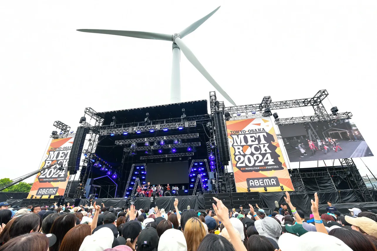 INIが「TOKYO METROPOLITAN ROCKFESTIVAL 2024」に初出演