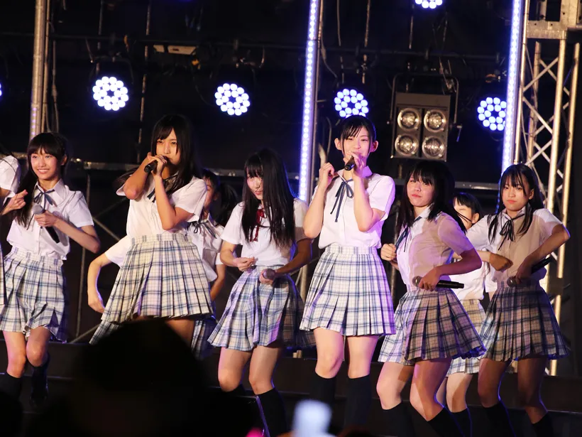 8月24日の「美浜海遊祭2017 SKE48 SPECIAL LIVE SHOW」で披露された「前のめり」
