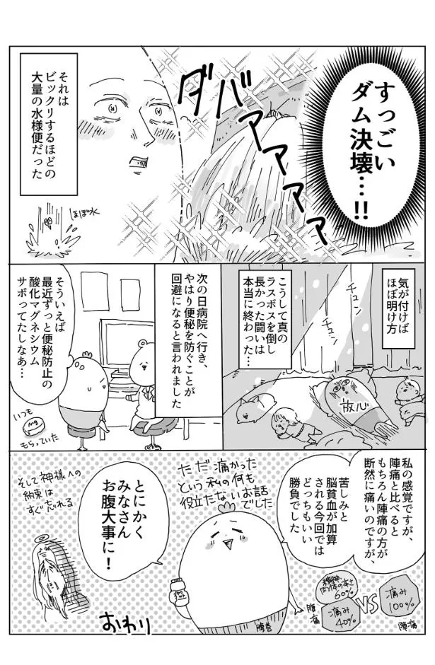 『お腹痛すぎて倒れた時の話』(6／6)