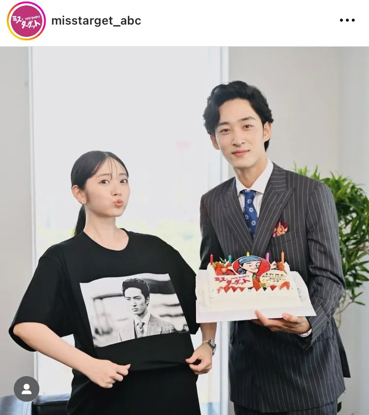 ※画像はドラマ「ミス・ターゲット」公式Instagram(misstarget_abc)より