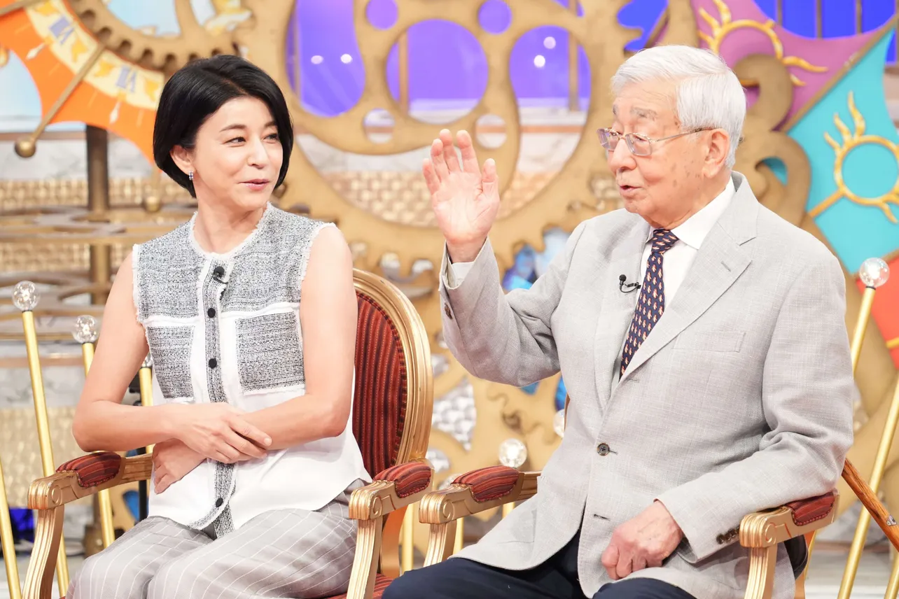 【写真】高嶋ちさ子、90歳になる父・弘之とスタジオに登場