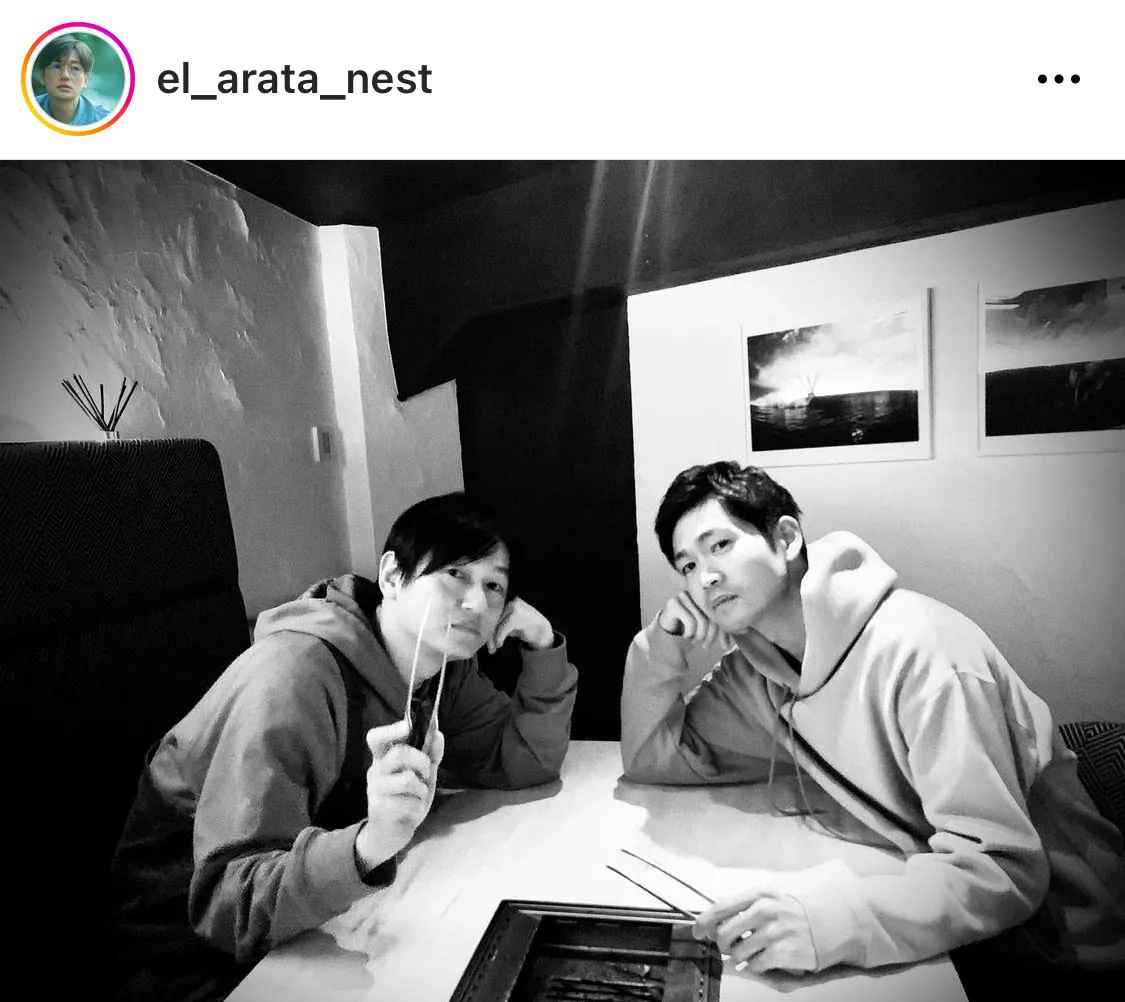  ※井浦新オフィシャルInstagram(el_arata_nest)より