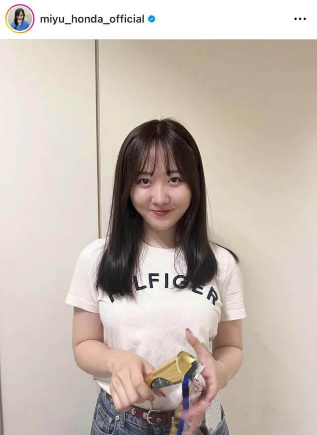 ※本田望結公式Instagram(miyu_honda_official)より