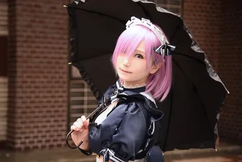 コスプレイヤー・雪菜、男性の視線を集める「FGO」マシュに「派手過ぎず地味過ぎないメークを意識」＜ストフェス2024＞