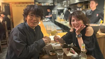飯島直子×ユースケ・サンタマリア、2人が「もうキツイです」と直談判しかけたドラマの思い出話で大盛り上がり<飯島直子の今夜一杯いっちゃう?>
