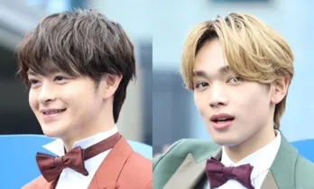 瀬戸康史&宮世琉弥、“くる恋”ポーズ披露の仲良しショットに「可愛くてかっこいい」の声<くる恋>