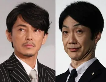 本当は仲良し…ニコニコな藤木直人&野村萬斎、2人でハートを作るレアショットに「ギャップにほっこり」<アンチヒーロー>