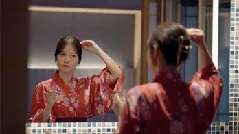 元HKT48・朝長美桜が大好きな温泉でほっとひと息 「圧倒的な映像美」がテーマの新番組「ONSEN女子」がスタート