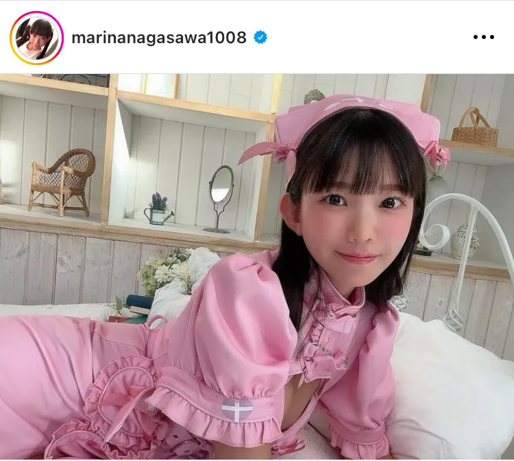 ※画像は長澤茉里奈オフィシャルInstagram(marinanagasawa1008)より 