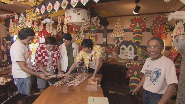 手作り凧を販売している店を訪問