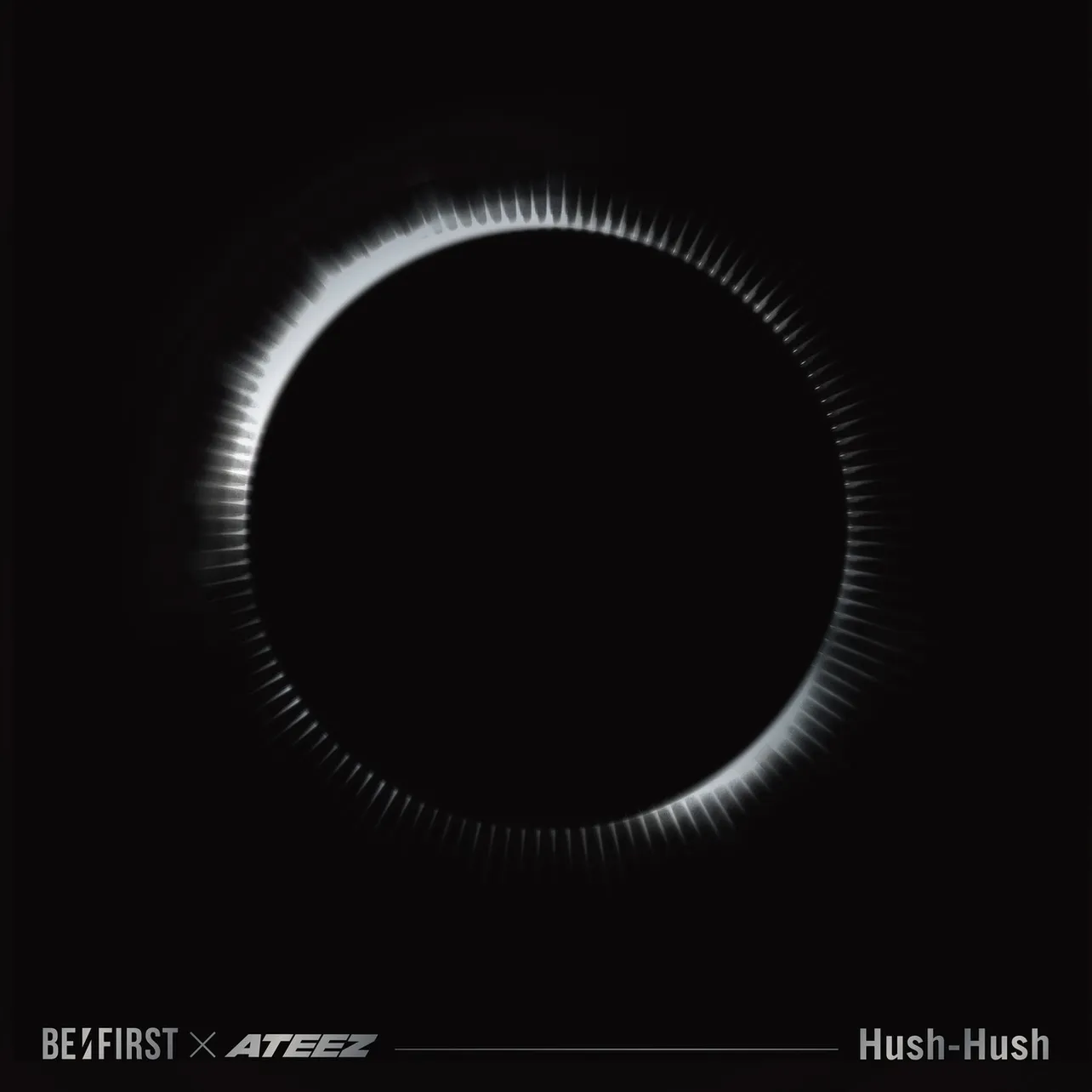 BE:FIRST X ATEEZ「Hush-Hush」ジャケット写真