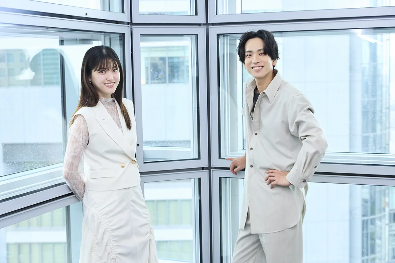 「焼いてるふたり 〜交際0日 結婚から恋をはじめよう〜」主演の黒羽麻璃央＆松村沙友理