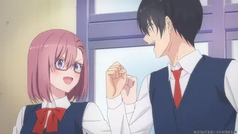 アニメ「2.5次元の誘惑(リリサ)」第1話のあらすじ&オタク高校生とコスプレを愛す新入生が意気投合する場面カット公開