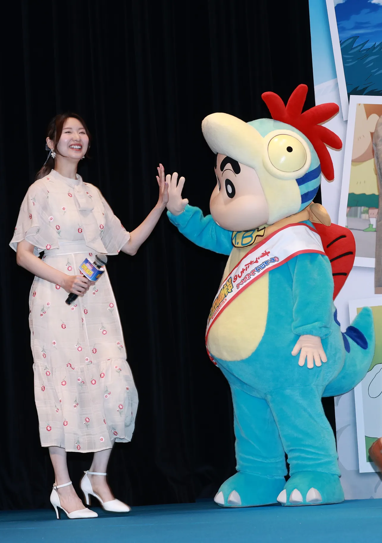 「映画クレヨンしんちゃん　オラたちの恐竜日記」完成披露試写会より