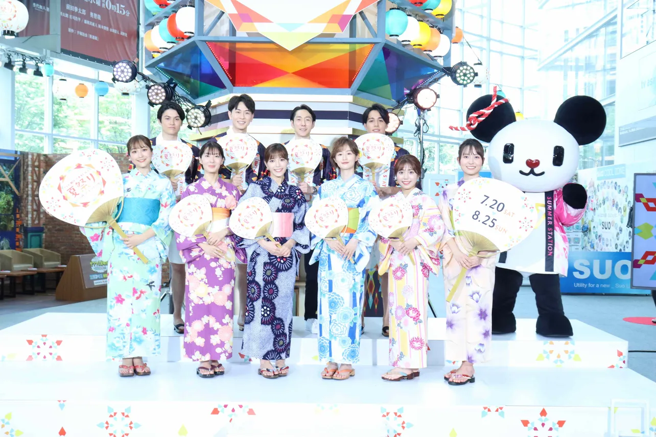 画像・写真 この夏“腹筋を割りたい”Mステ鈴木新彩アナが「テレ朝夏祭り