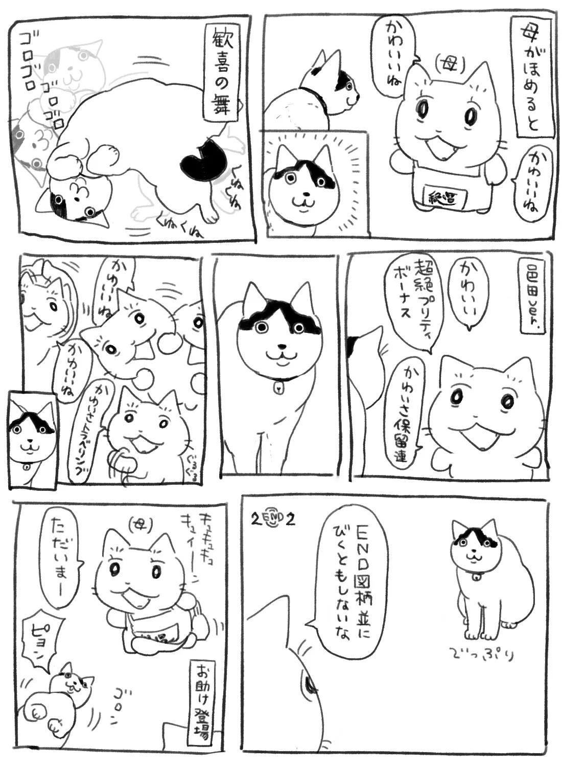 『猫　プリティ演出』