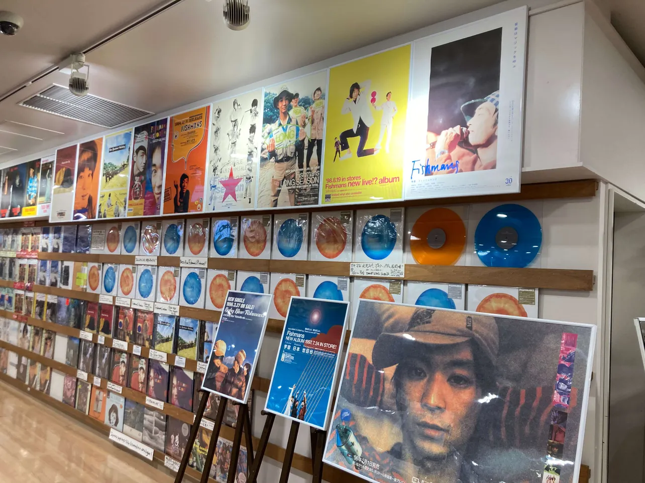 【写真】タワーレコード渋谷店での展示の様子