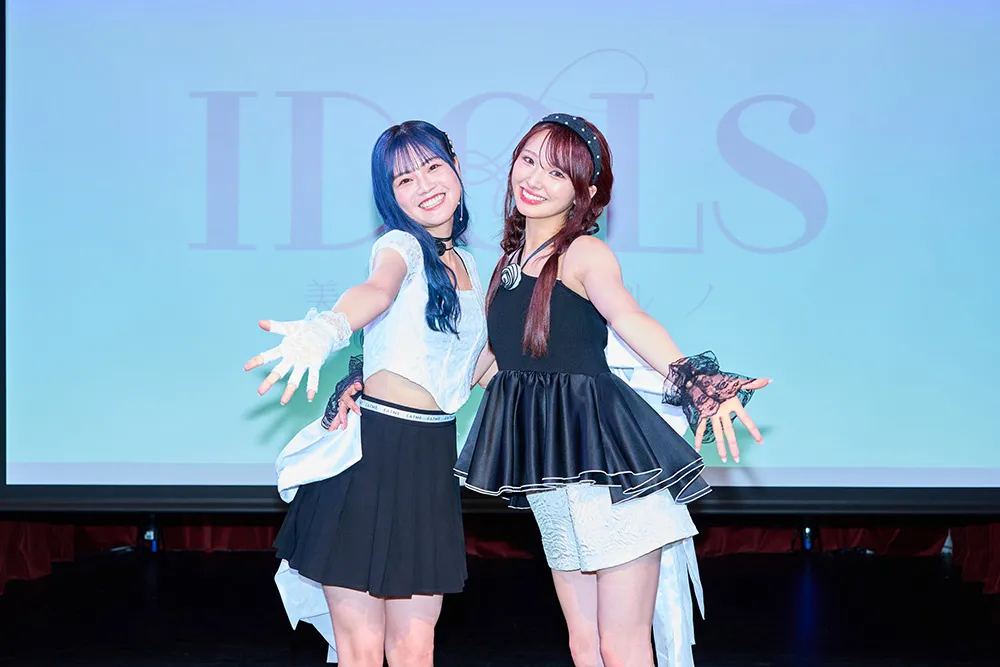 元HKT48・本村碧唯、Girls2・山口綺羅がドラマ「IDOLS」イベントに登壇