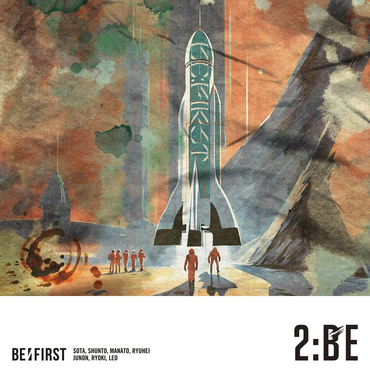 BE:FIRST、2ndアルバム『2:BE』CD onlyジャケット写真