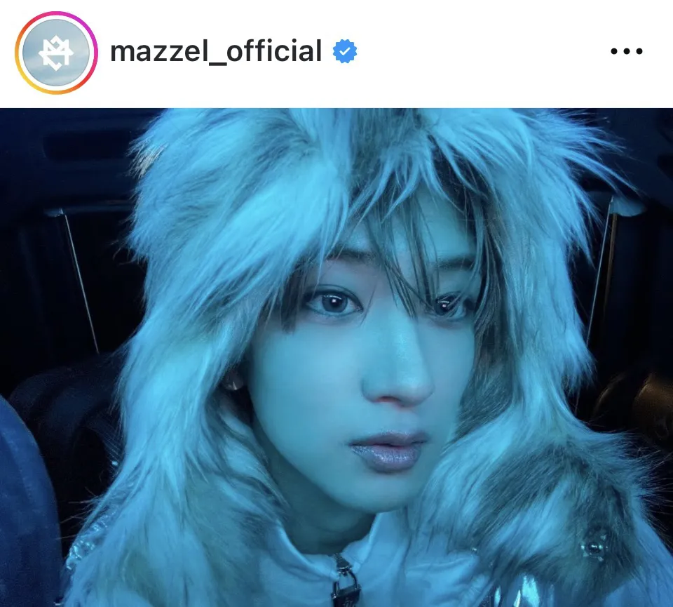 ※画像はMAZZEL公式Instagram(mazzel_official)より