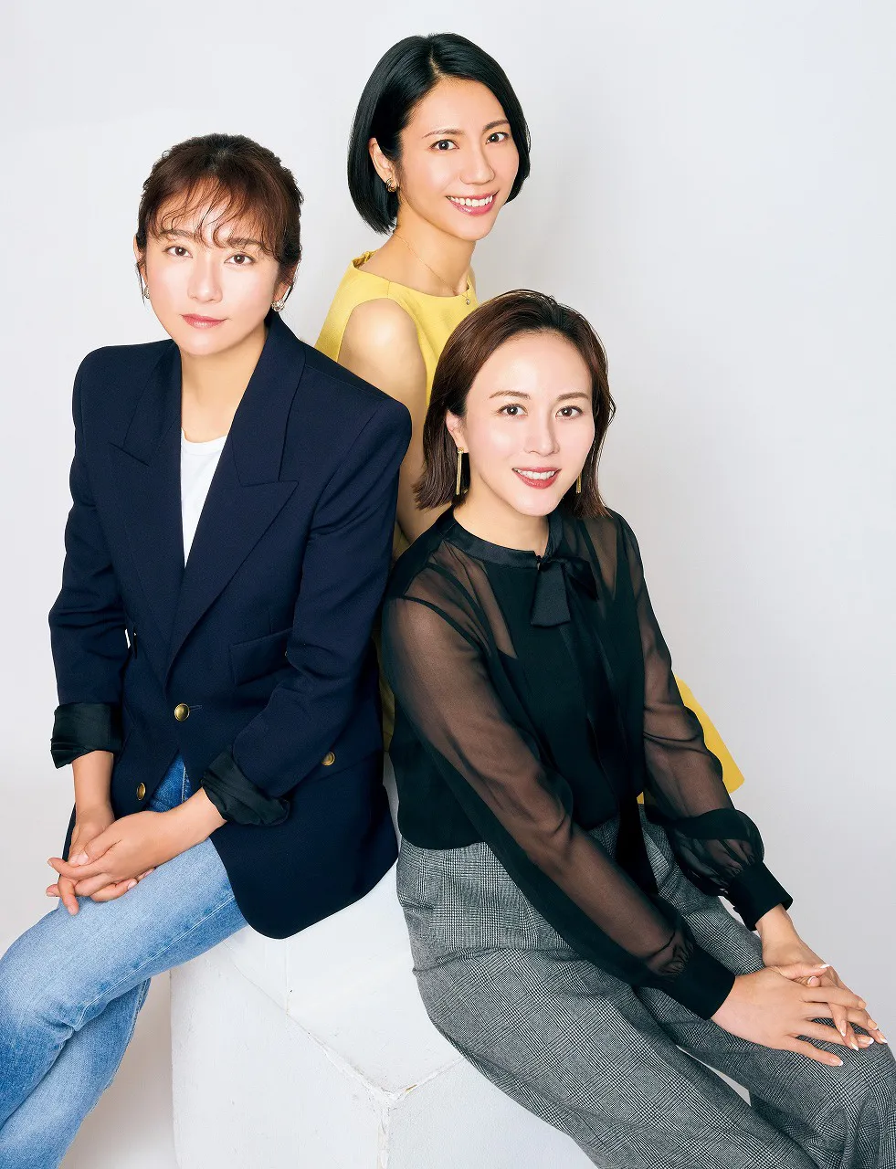 ドラマ「スカイキャッスル」(テレビ朝日系)に出演中の松下奈緒、木村文乃、比嘉愛未にインタビュー！