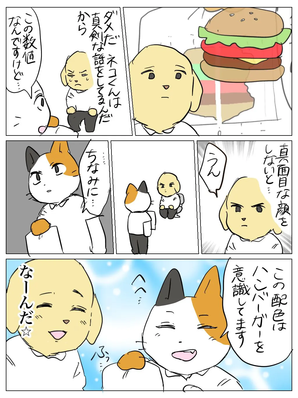 『ハンバーガー』(2／2)