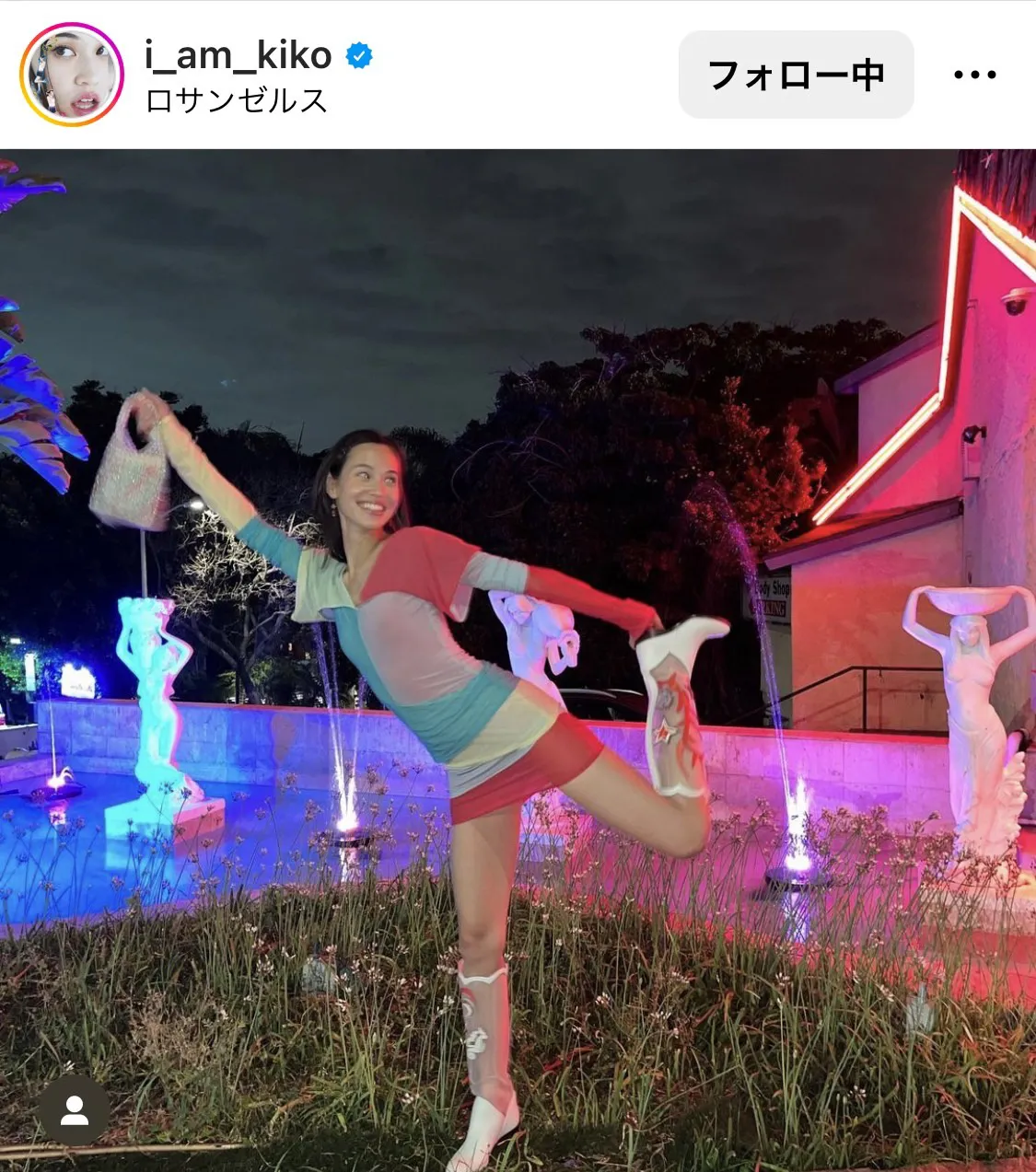  【写真】水原希子、透けすぎてニップレスまであらわ…中身が丸見えのワンピース姿