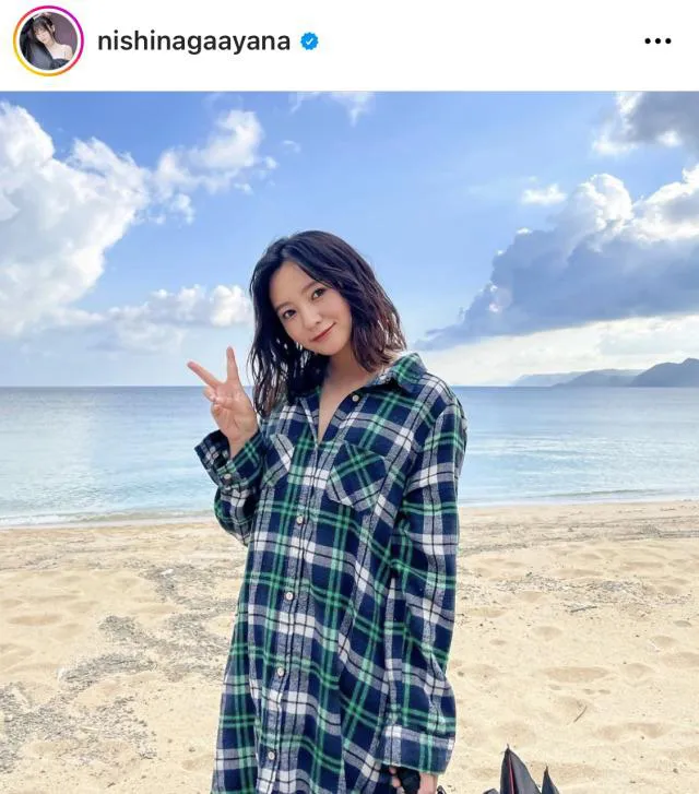 ※画像は西永彩奈(nishinagaayana)オフィシャルInstagramのスクリーンショット