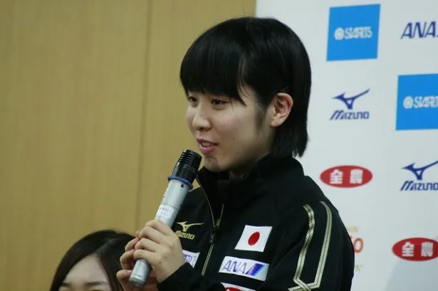 【写真を見る】日本選手権で史上最年少優勝を果たした平野美宇