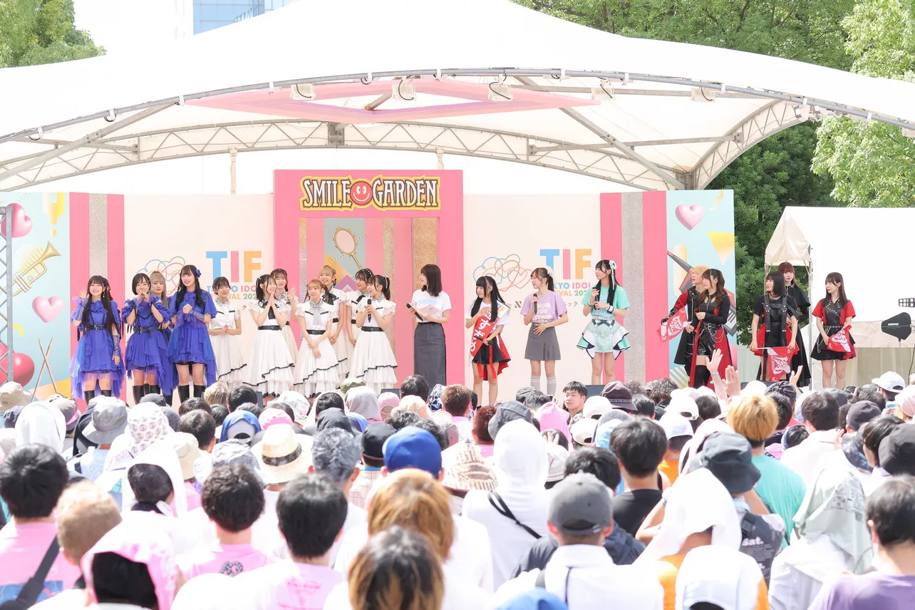 浪江女子発組合、NEO JAPONISM、fishbowlも登場してステージはアイドルでいっぱいに