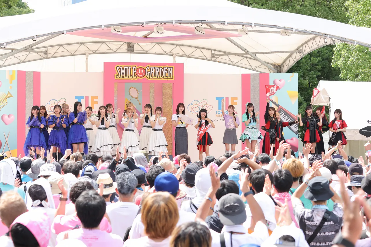 「TOKYO IDOL FESTIVAL 2024」グランドオープニングより