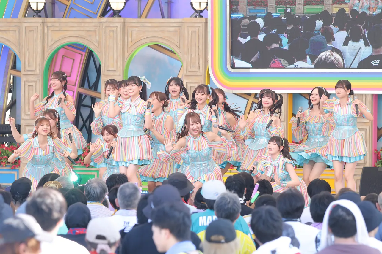 HOT STAGEに登場したSKE48