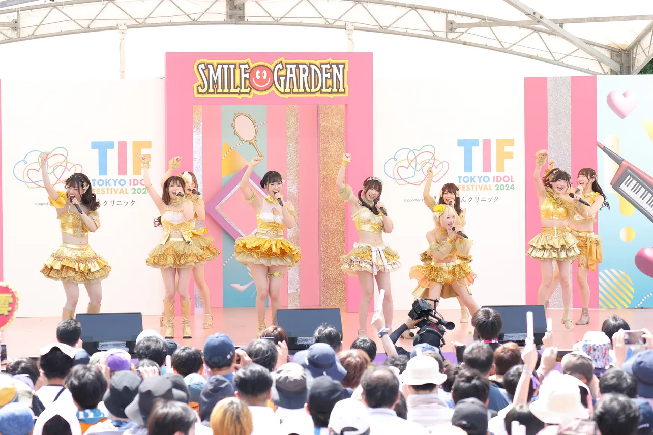 PPE41が「TIF」SMILE GARDENに登場