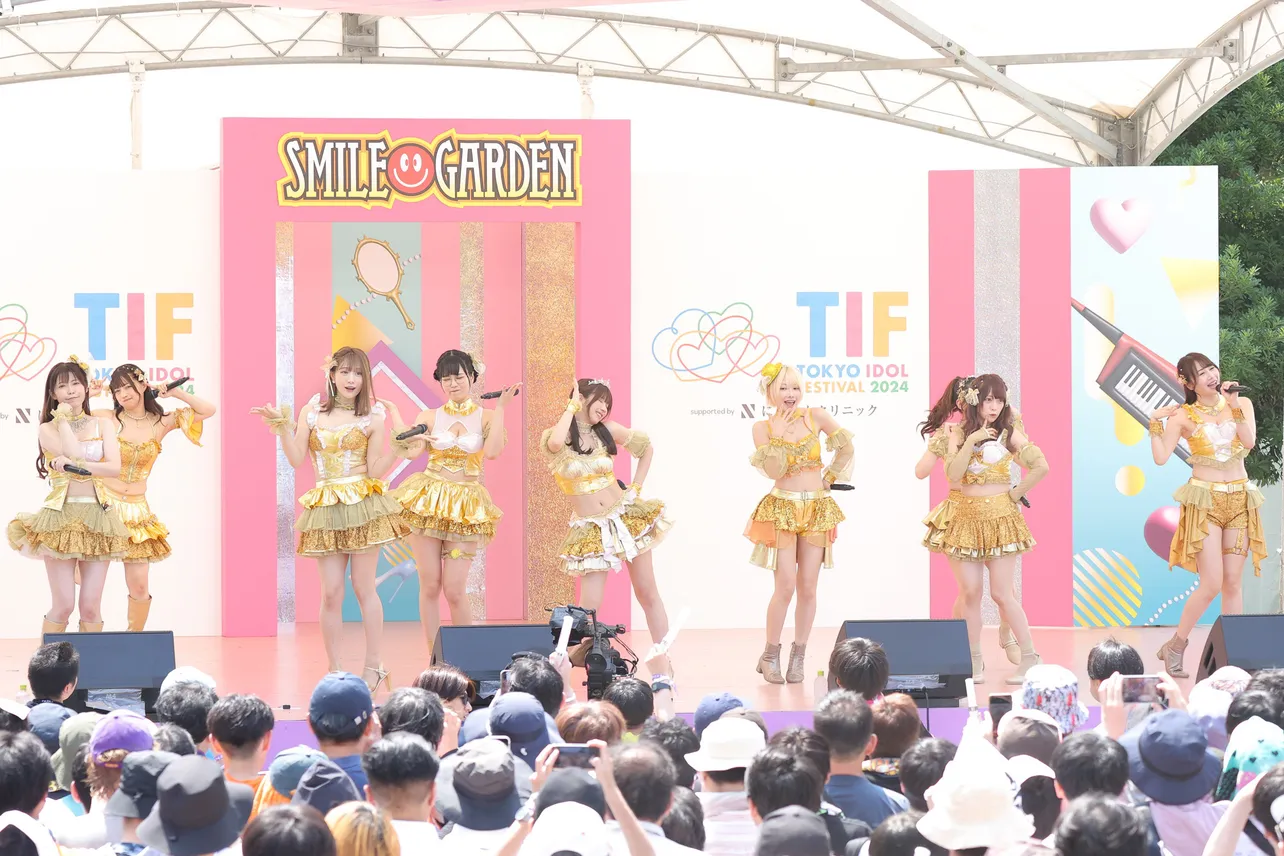 PPE41が「TIF」SMILE GARDENに登場