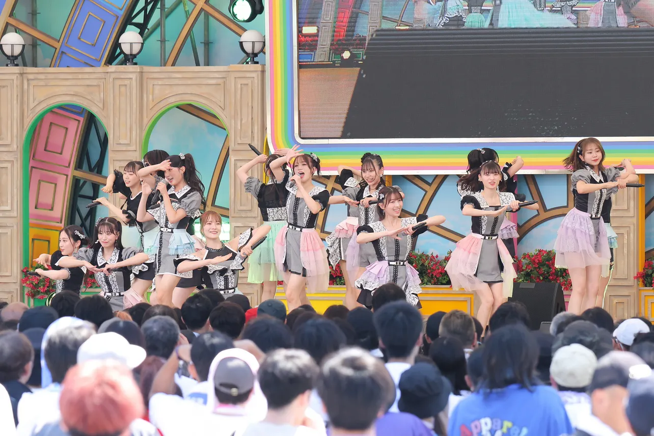 TIF2024 2日目のHOT STAGEに登場したNMB48