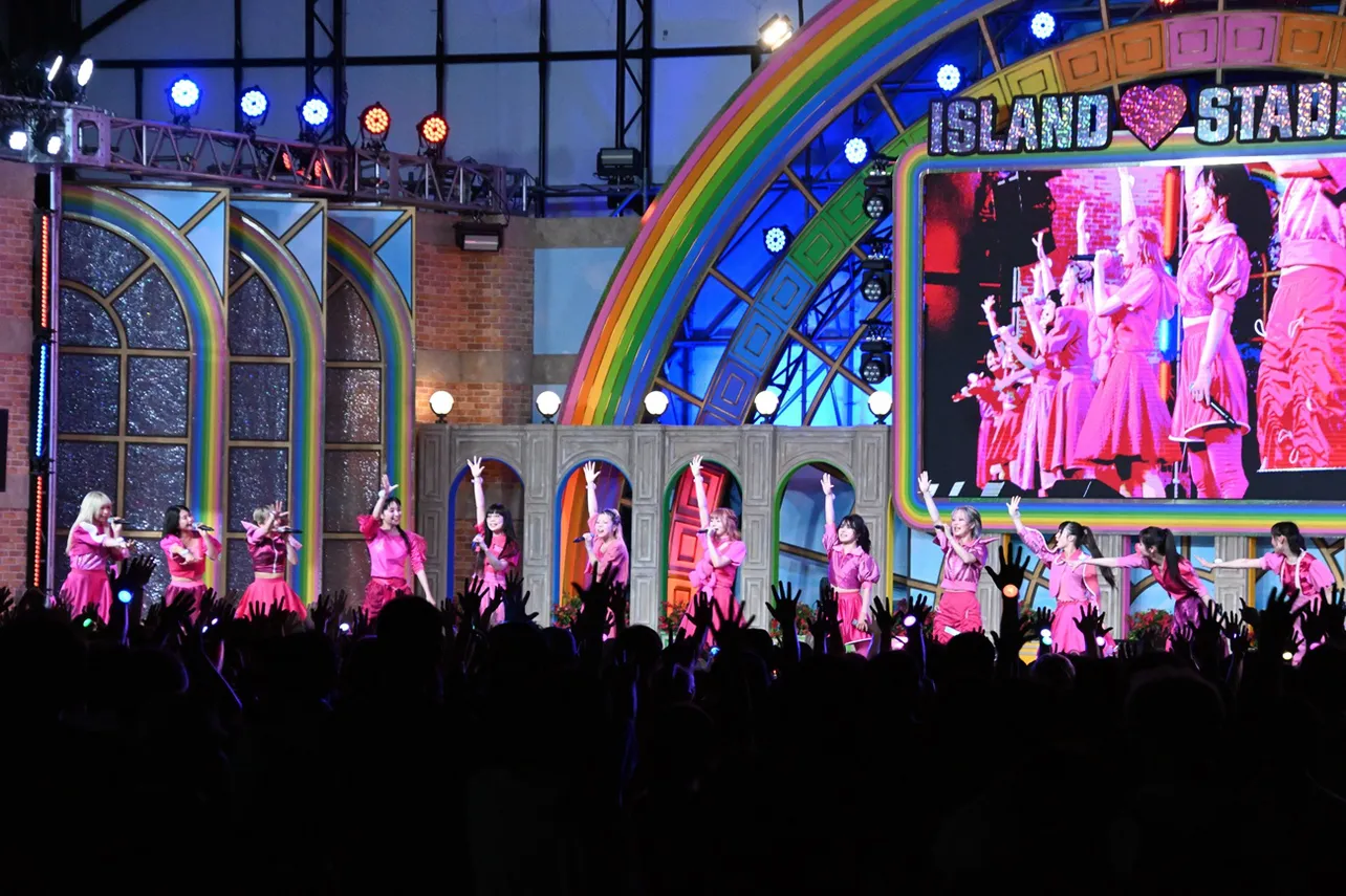 12人組アイドルグループ・GANG PARADEが8月2日、「TOKYO IDOL FESTIVAL 2024」HOT STAGEに登場