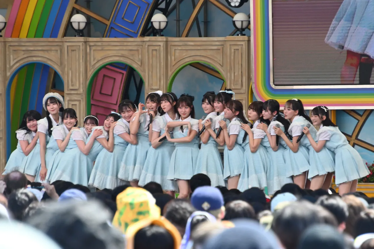 TIF最終日のHOT STAGEに登場したSTU48