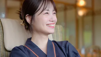 朝長美桜が開放感抜群の露天風呂で癒される… ポニーとも触れあった北海道・サロマ湖の女子旅<ONSEN女子>