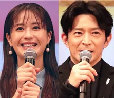 松本若菜&津田健次郎、美男美女の“水族館デートショット”に「お似合い」「イケオジ可愛すぎる」<西園寺さんは家事をしない>