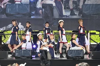 私立恵比寿中学、結成15周年に10回目の“ファミえん”開催「これだけ晴れていると気持ち良い」