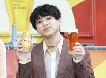山田裕貴、“ビールを飲んだ後の顔”に自信「『大人の色気もあるよ』と訴えていきたい」雷雨のイベントで取材陣に気遣いも
