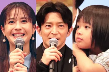 美しい浴衣姿で大笑い…松本若菜&津田健次郎&倉田瑛茉、ファミリー感あふれる裏側に「元気出る」<西園寺さんは家事をしない>