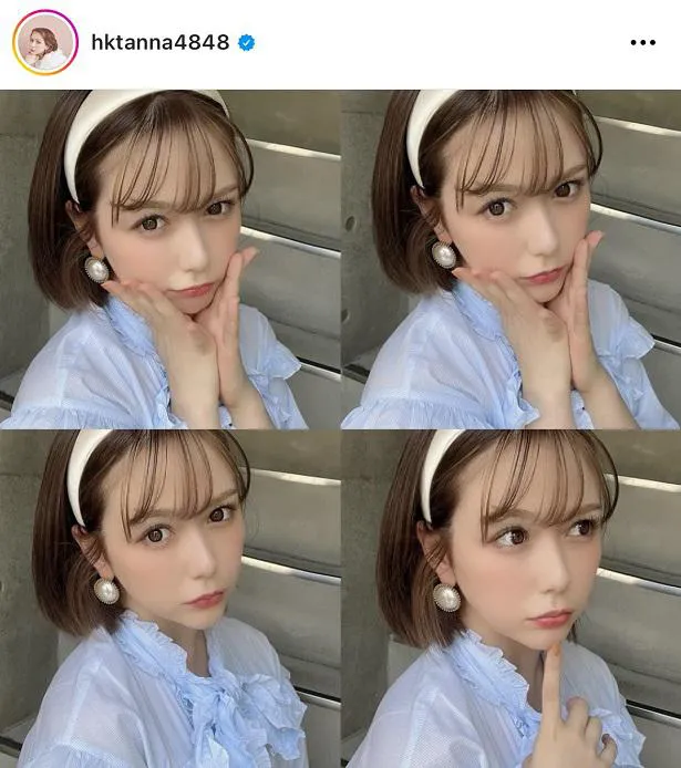 ※村重杏奈オフィシャルInstagram(hktanna4848)より