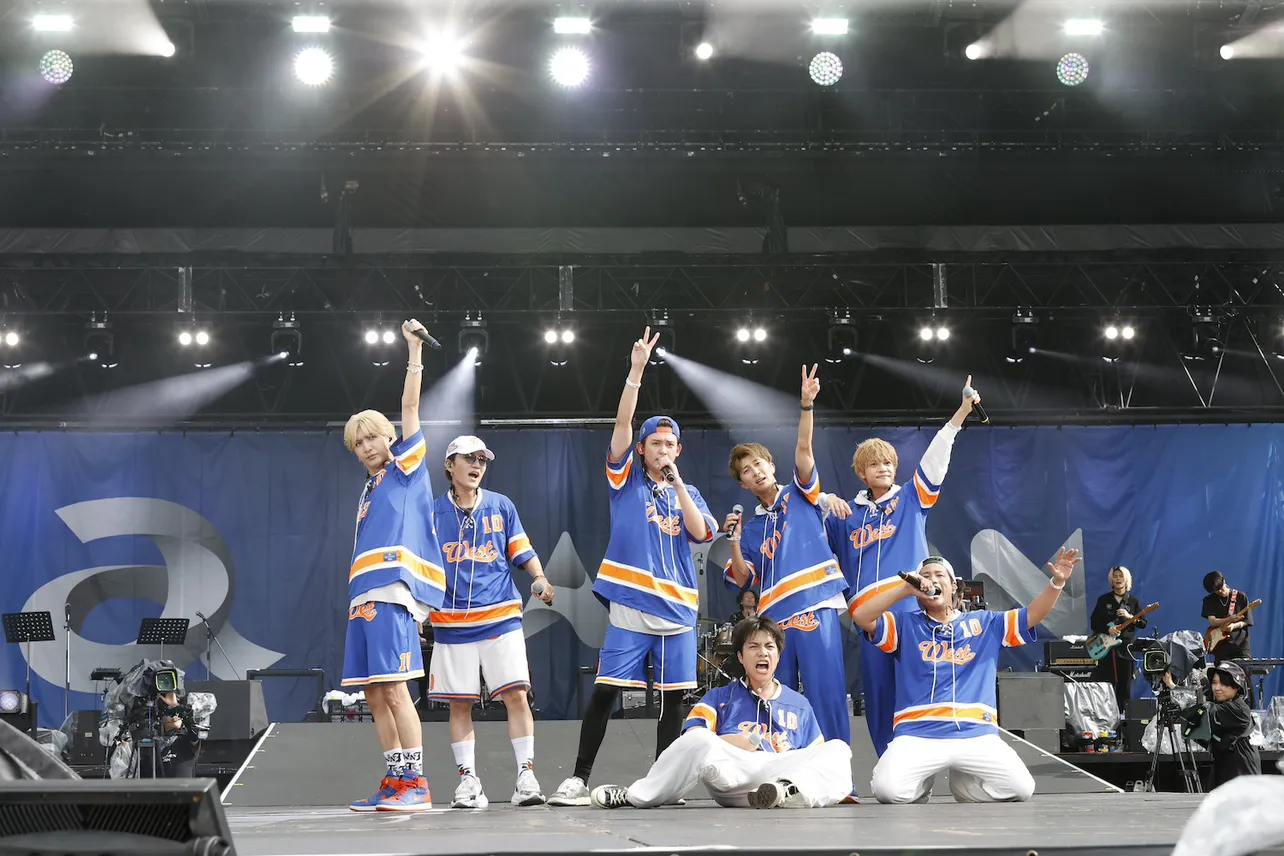 WEST. 「a-nation 2024」より