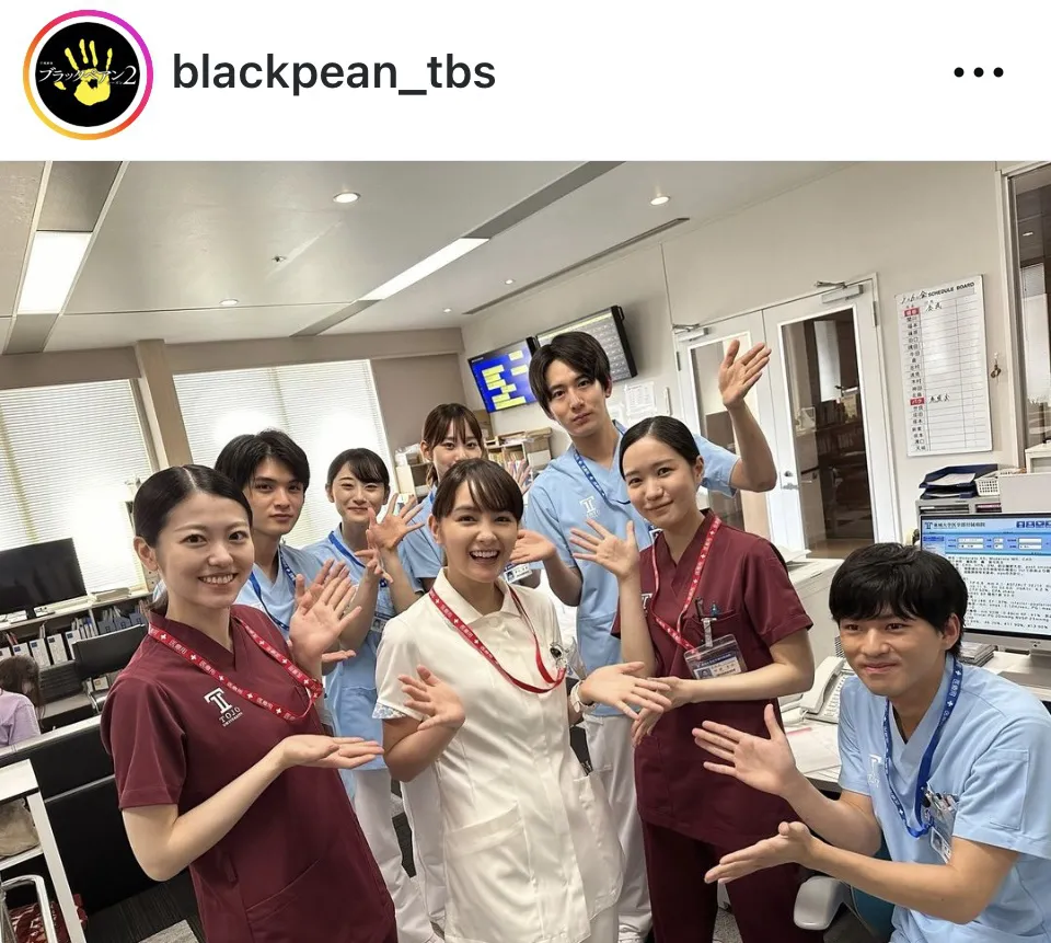 ※画像は日曜劇場「ブラックペアン シーズン2」公式Instagram(blackpean_tbs)より