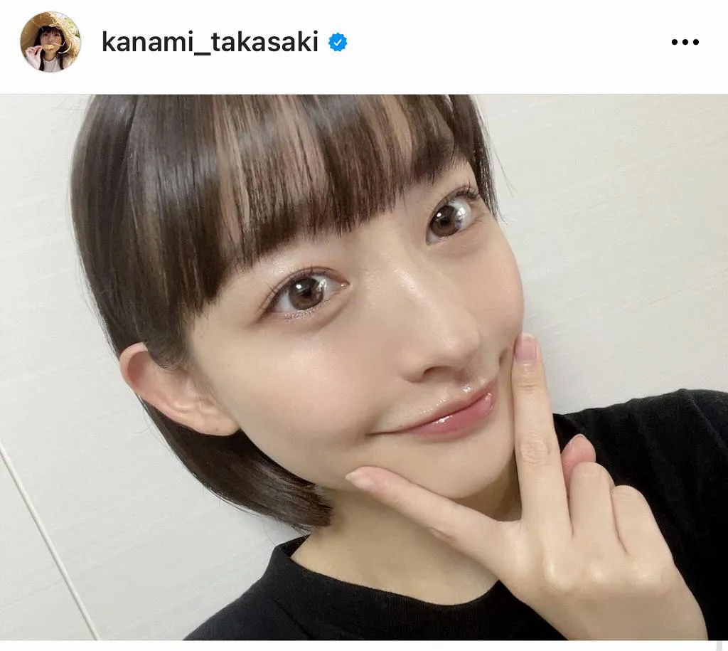 ※高崎かなみオフィシャルInstagram(kanami_takasaki)より