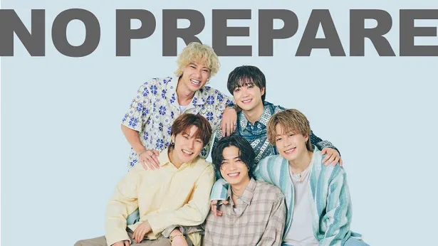 新ビジュアルが解禁されたコムドットによる初の2DAYS単独イベント「NO PREPARE」