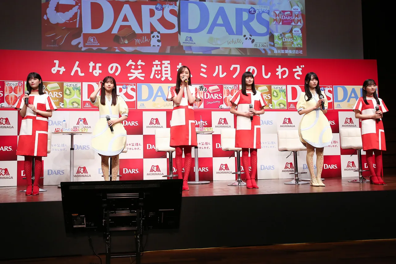 乃木坂46出演「DARS」新CM「みんなの笑顔も、ミルクのしわざ。」より